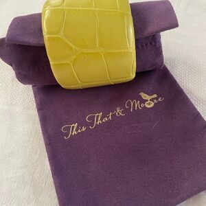 Alligator Cuff Bracelet